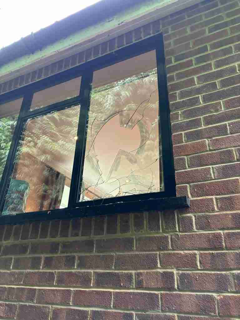 Smashed Window
